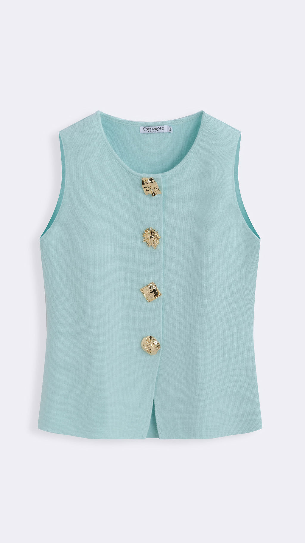 LEONA TOP - AQUA