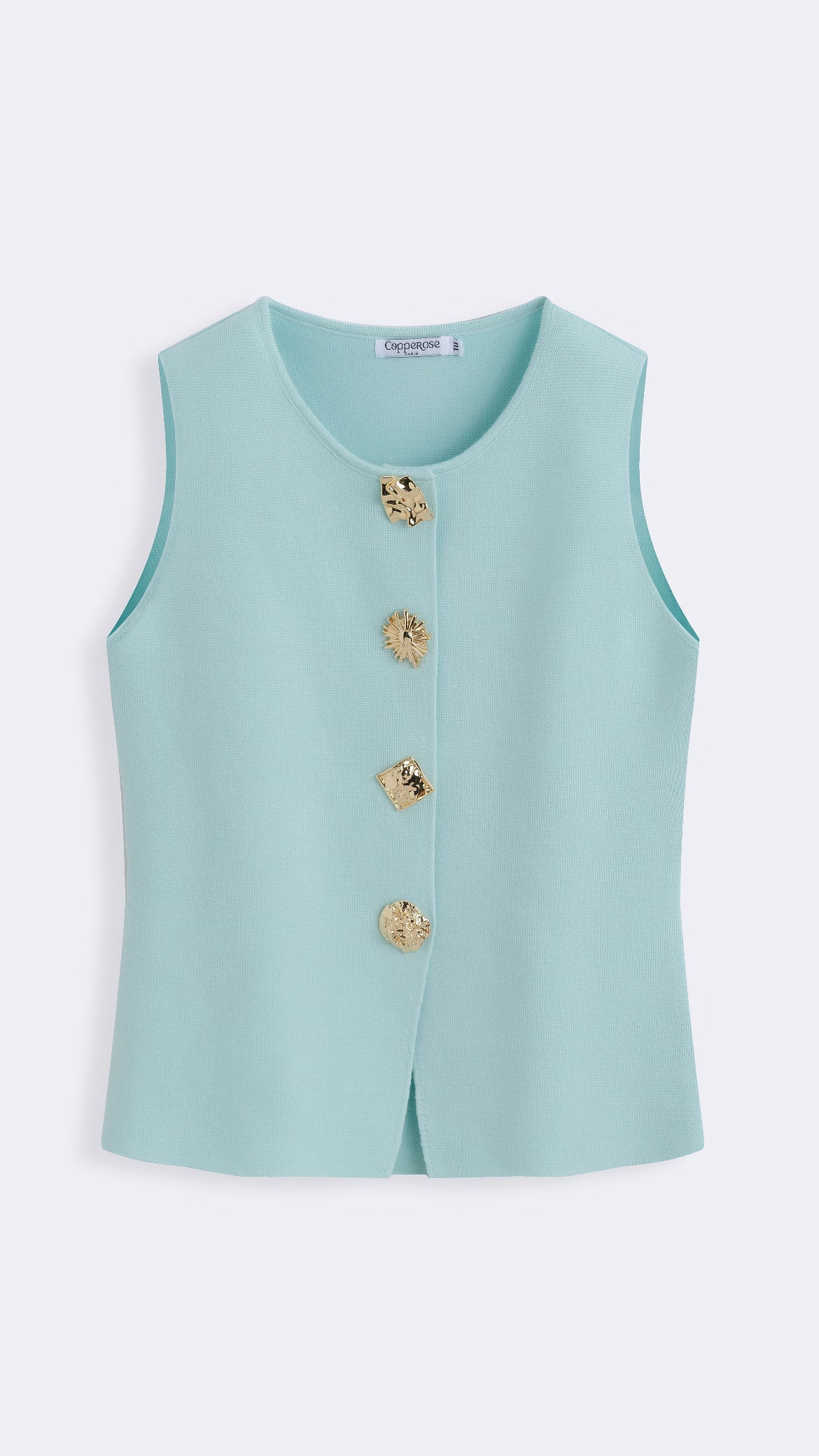 LEONA TOP - AQUA