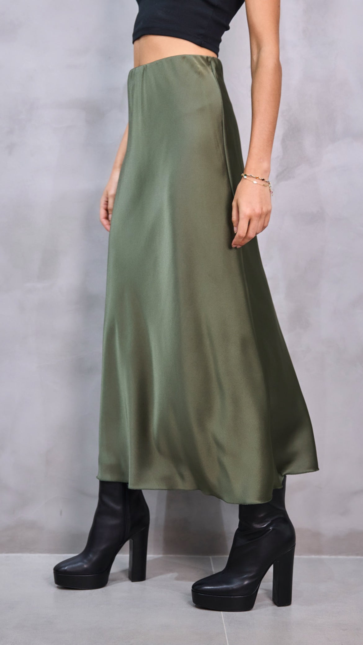 LUANA SKIRT - GREEN