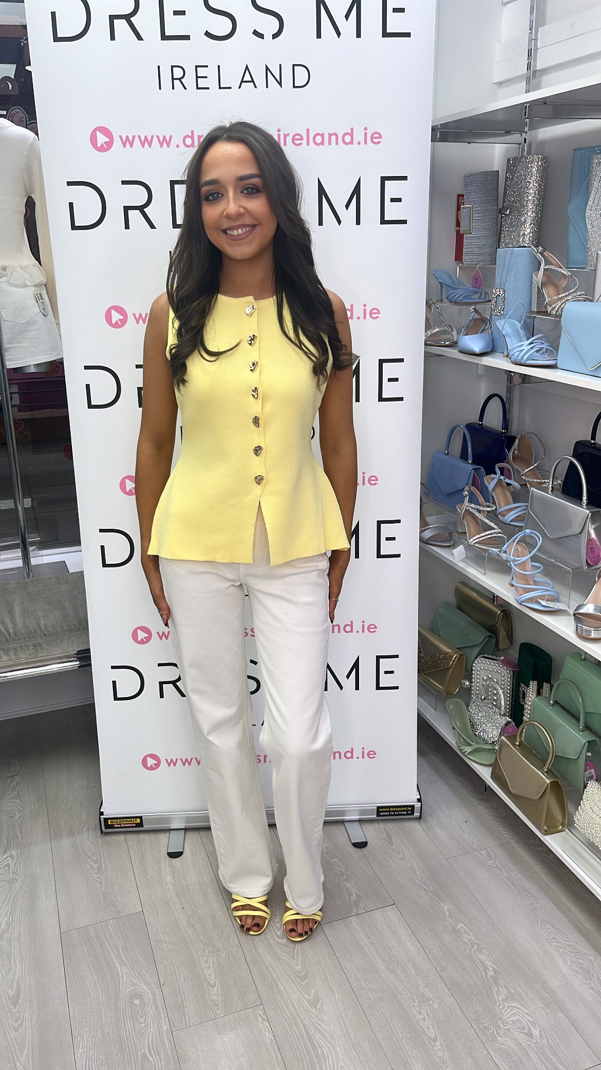 KIRSTY TOP - YELLOW