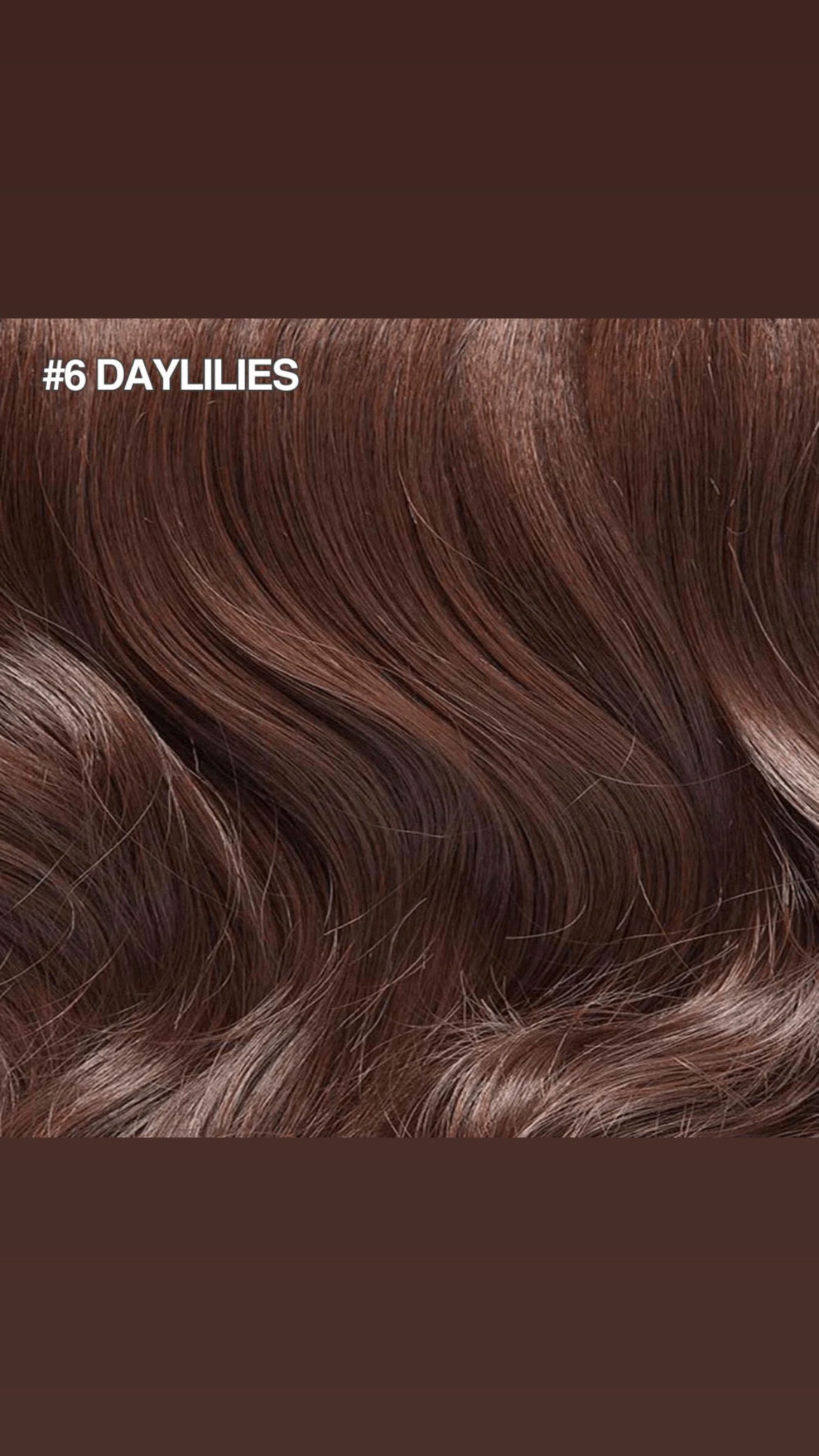 DAYLILLIES WAND WAVE ONE PIECE HAIR EXTENSION