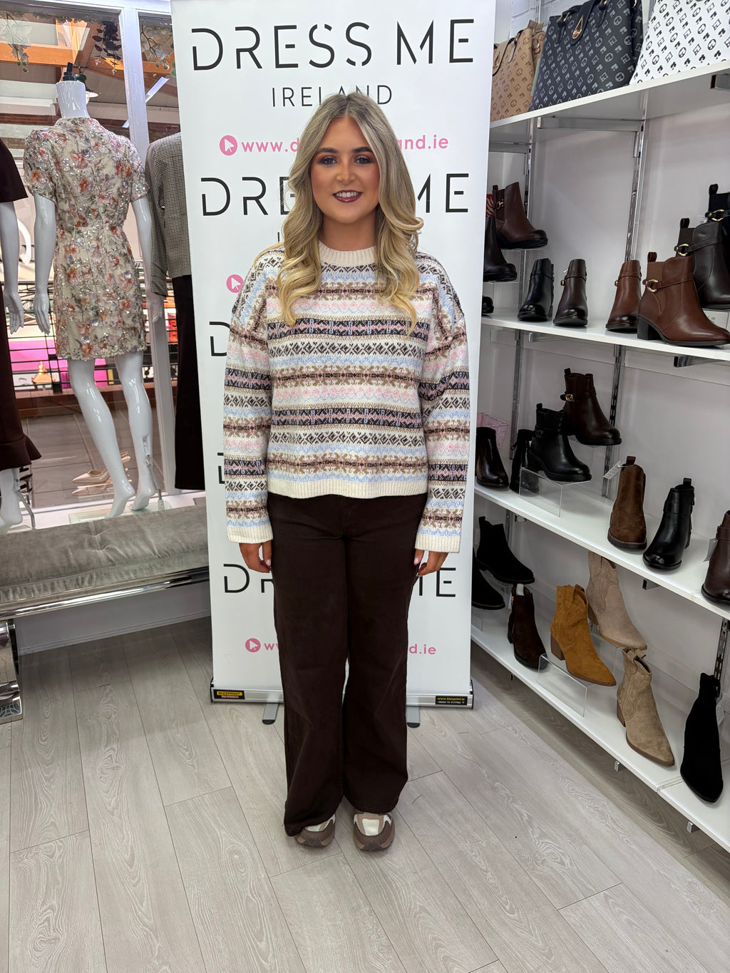Phoebe Fair Isle Knit Jumper