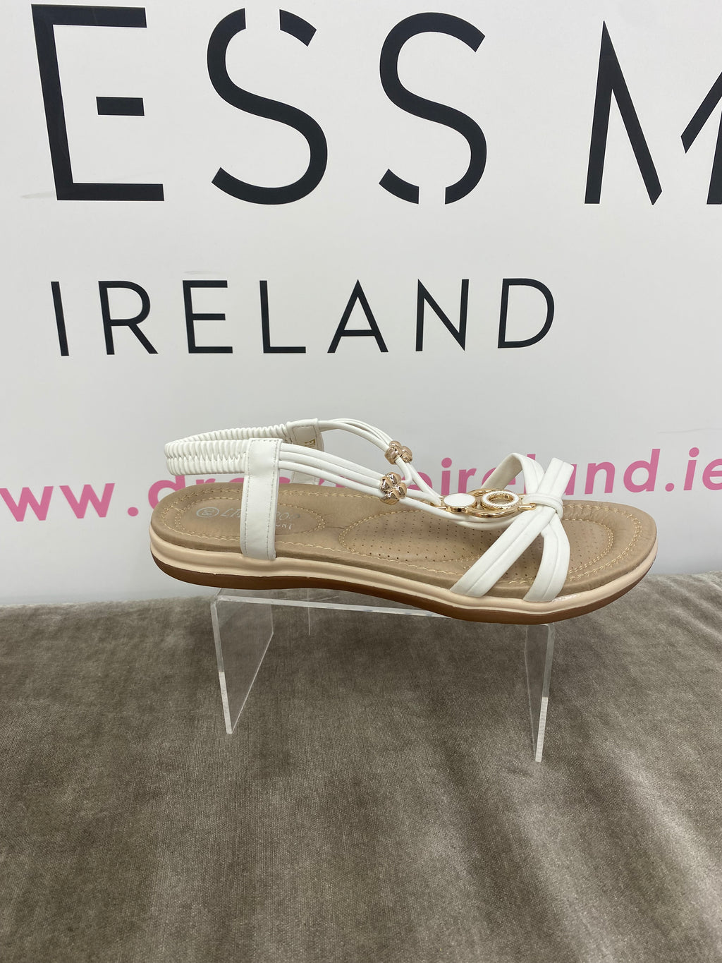 GIA SANDAL - WHITE