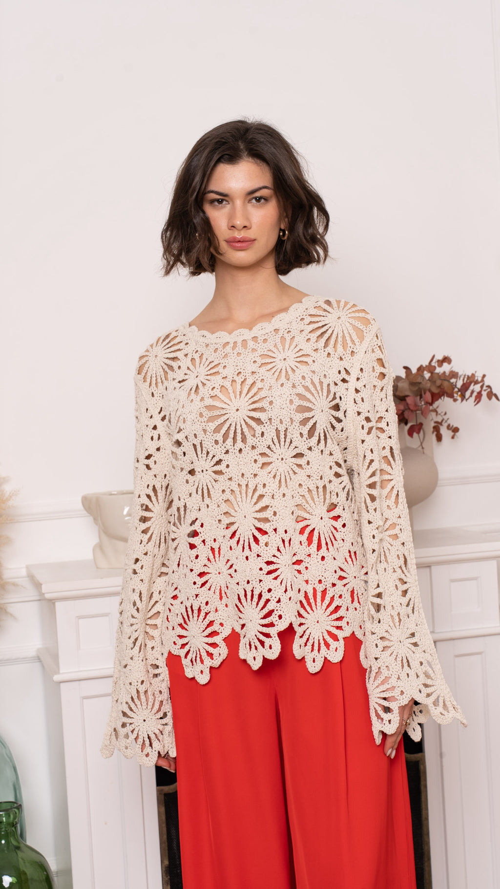 LOTTIE TOP - BEIGE