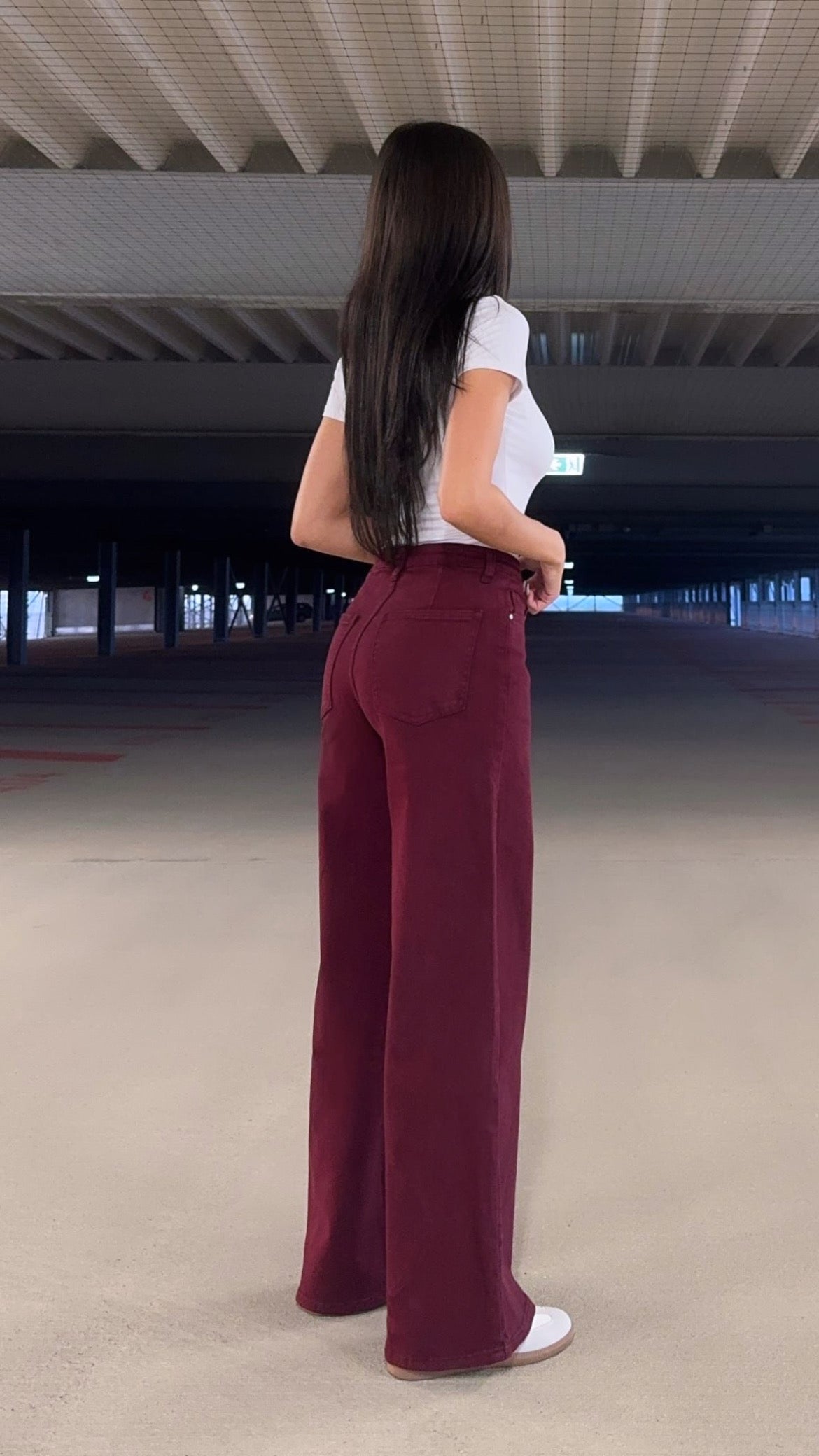 DANI JEANS BURGUNDY