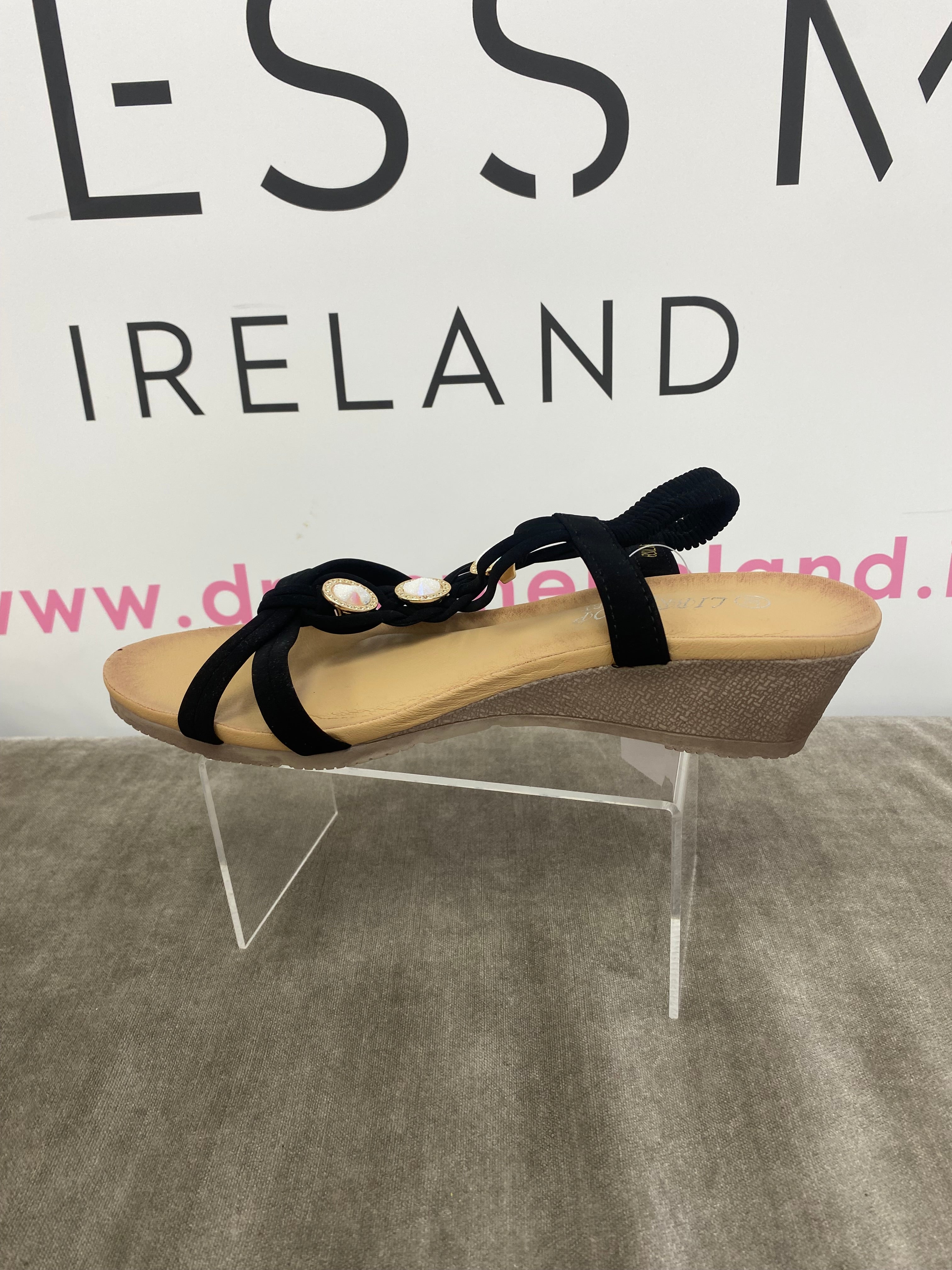 ALEX SANDAL- BLACK