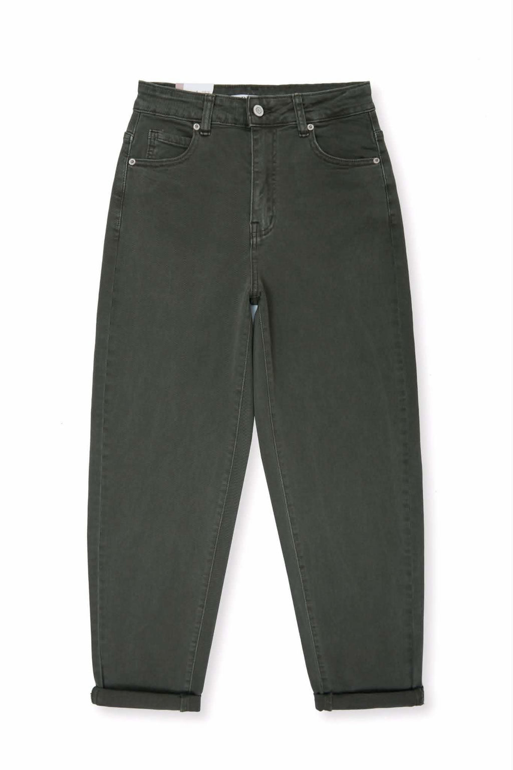 GRACE Mom Jeans - Khaki