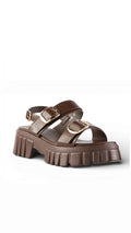 EMMA SANDAL - BROWN