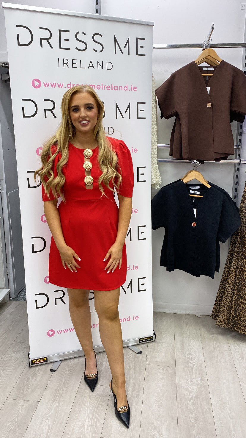 ORLAITH DRESS IN RED