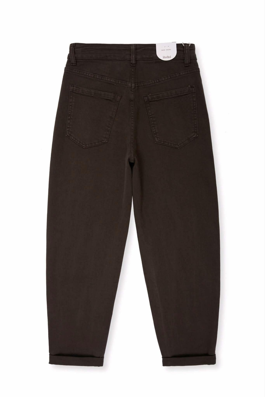 GRACE Mom Jeans - Brown