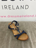 CAT SANDAL- NAVY