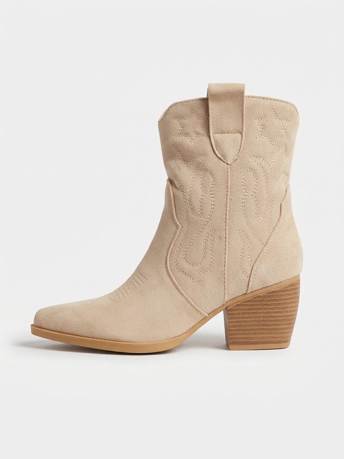 BREDA COWBOY BOOT BEIGE