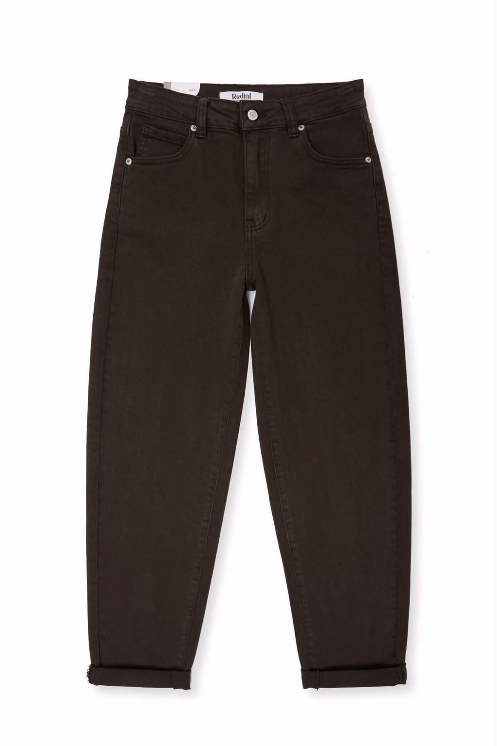 GRACE Mom Jeans - Brown
