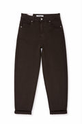 GRACE Mom Jeans - Brown