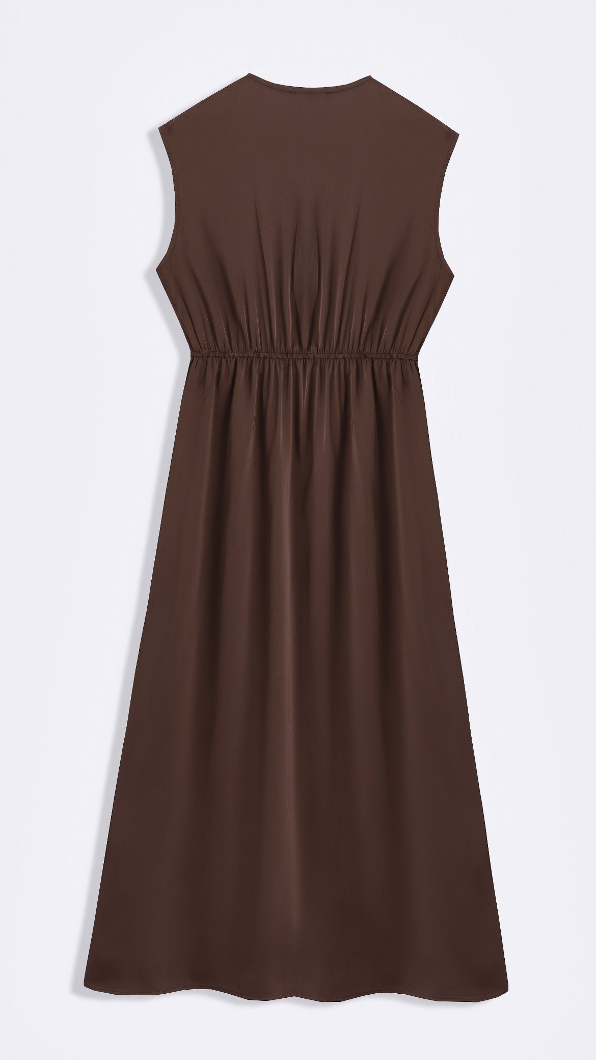 KIM DRESS - BROWN