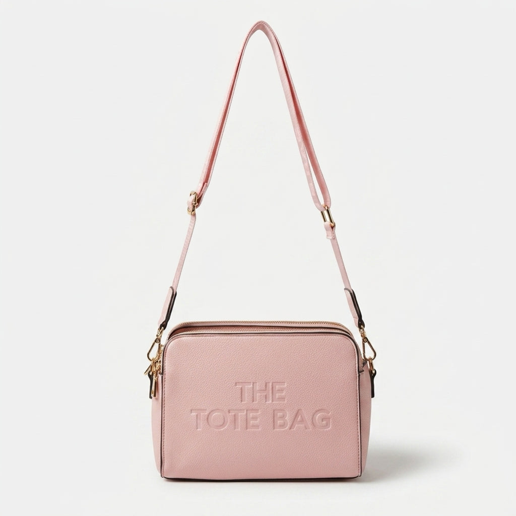 MIA Crossbody Tote Bag - Pink