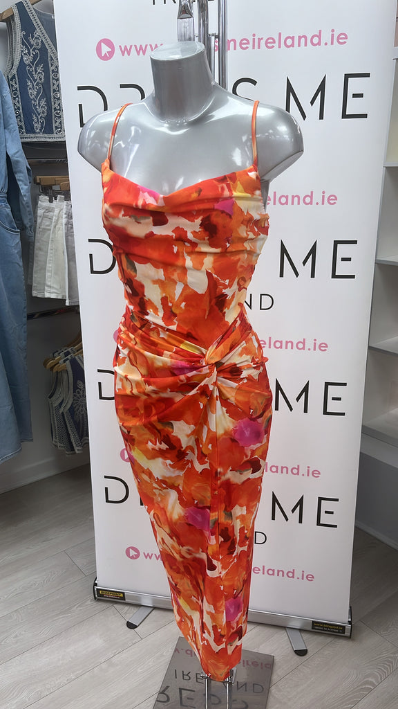 ISABELLA DRESS ORANGE