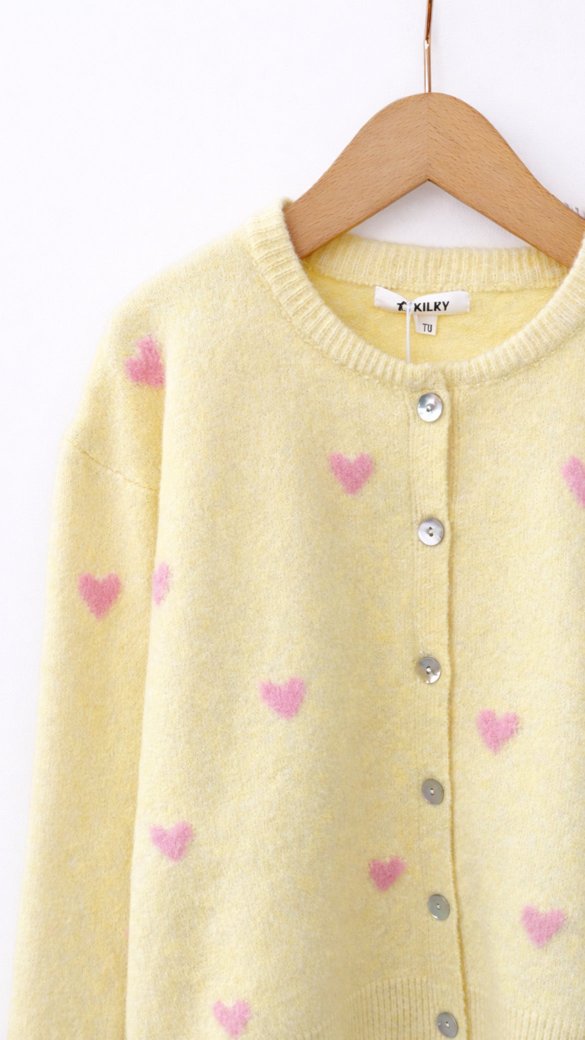 CAOIMHE CARDIGAN - YELLOW