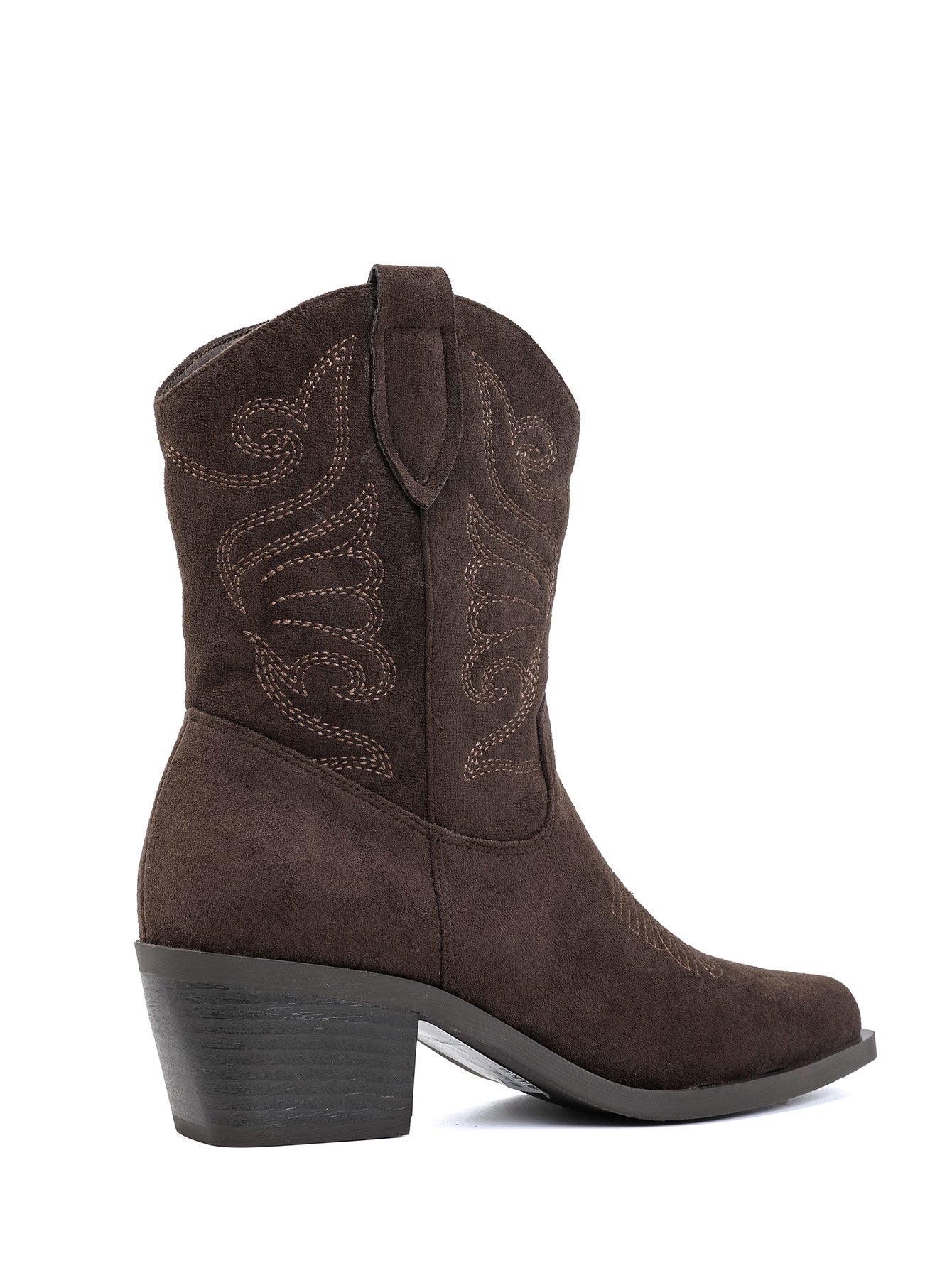 Sadie Western Boot - Brown
