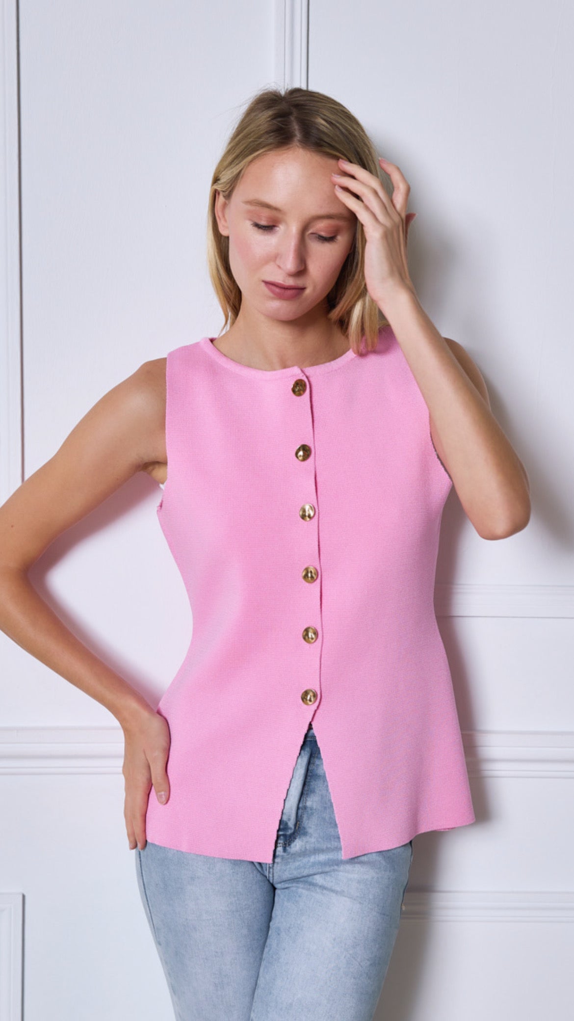 CLIONA TOP - PINK