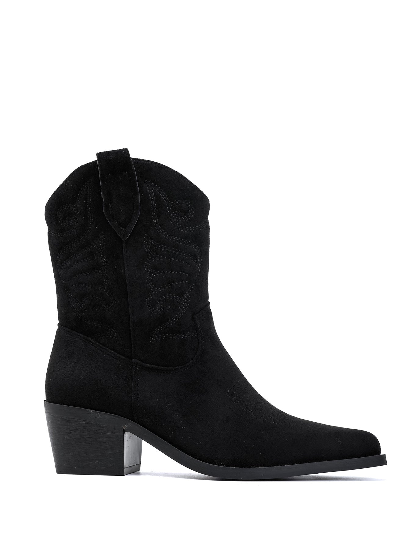 Sadie Western Boot - Black