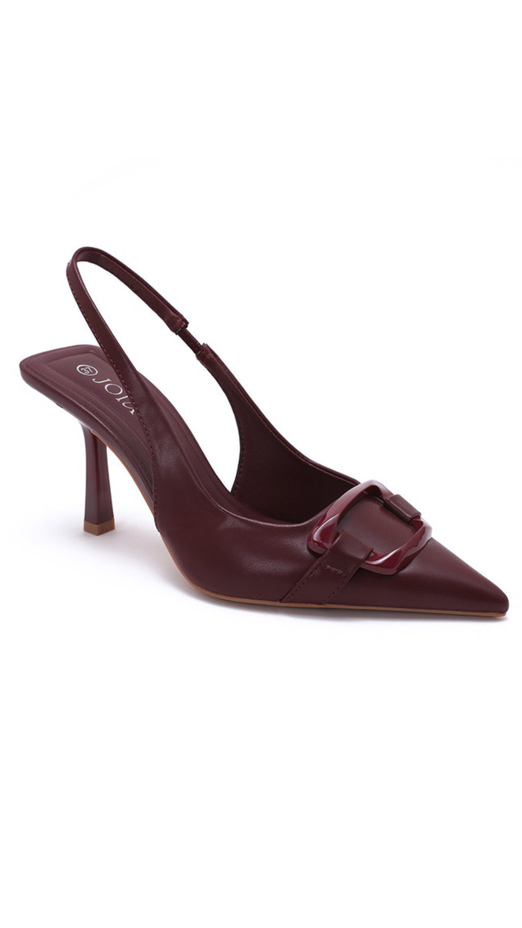 KATHY HEELS - BURGANDY