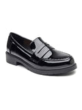 Gigi Classic Loafers – Black Pu