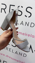 KIM HEELS - SILVER