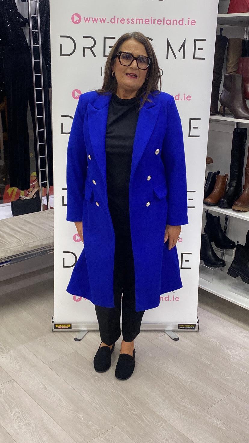 JADE COAT - BLUE