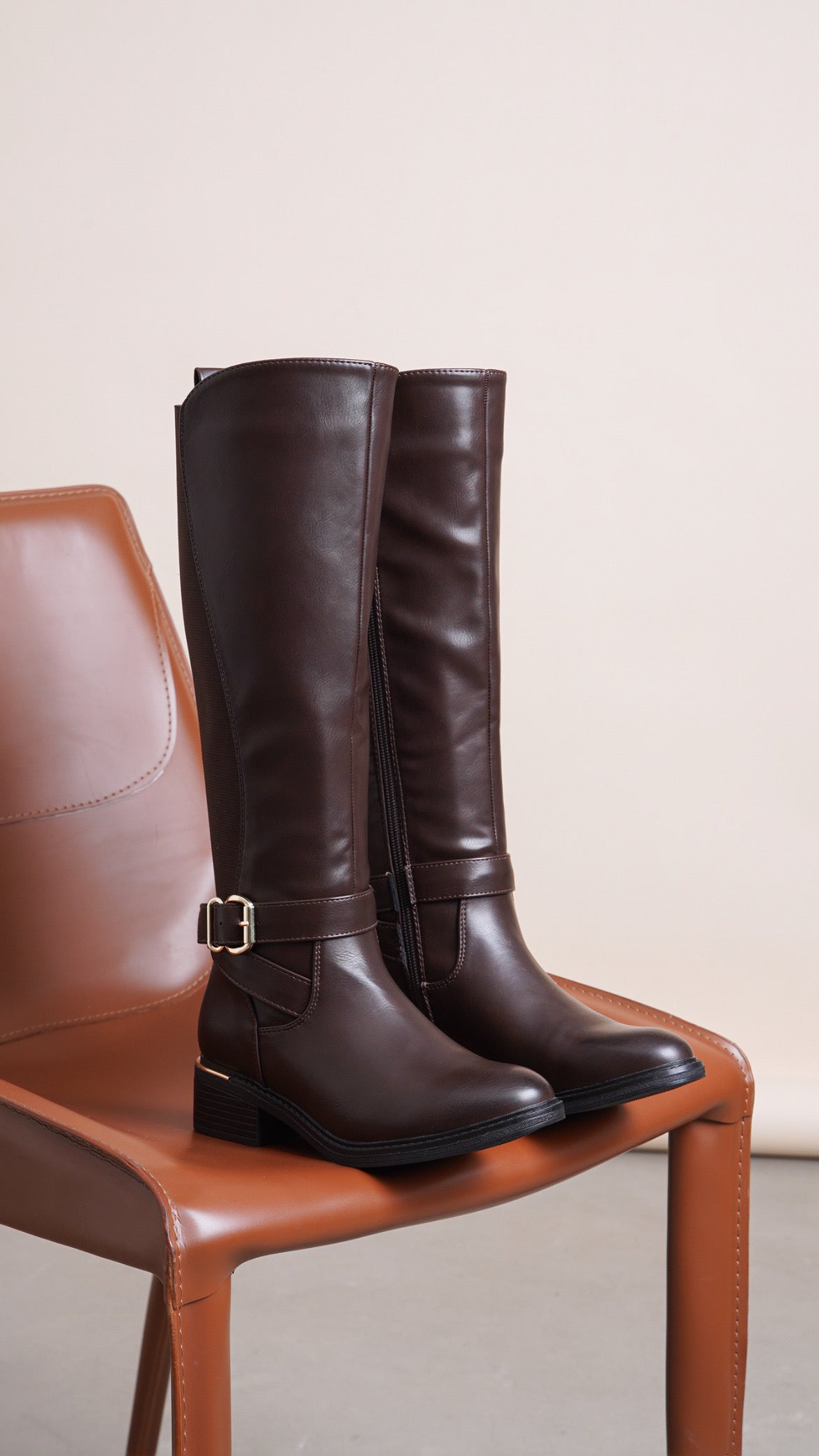 SHANIA BOOT - BROWN