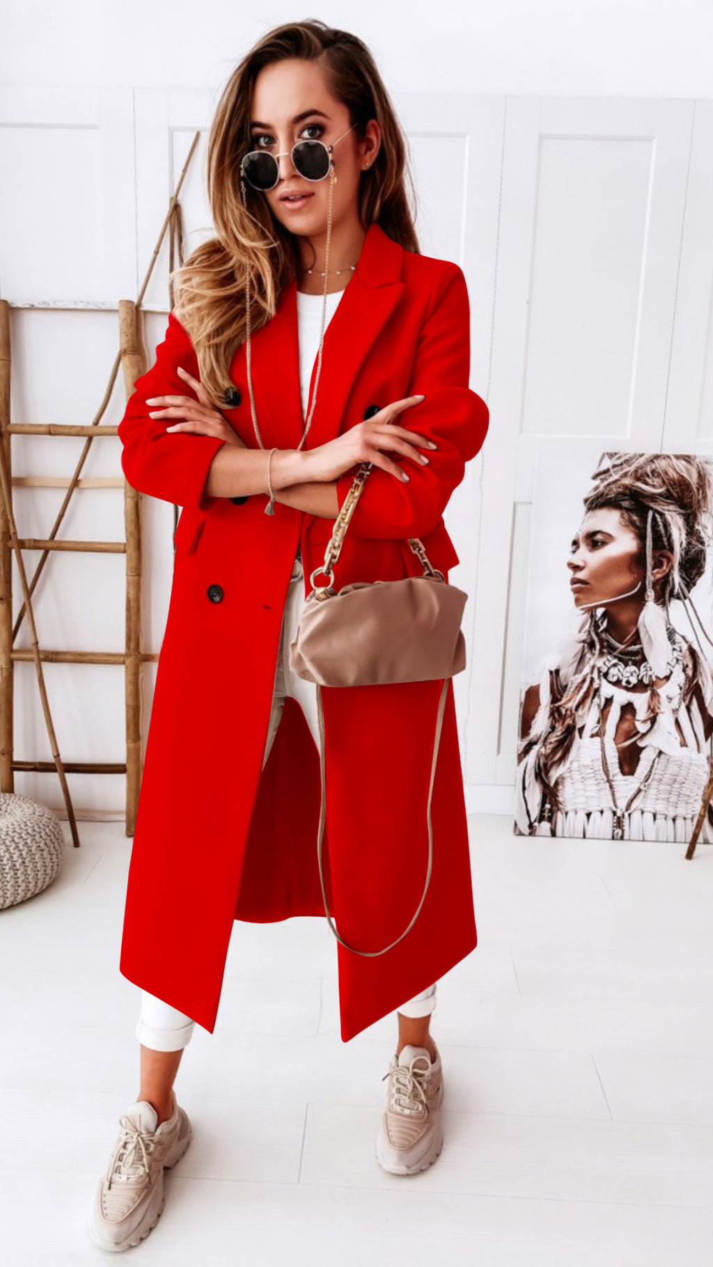 SHAUNA COAT - RED