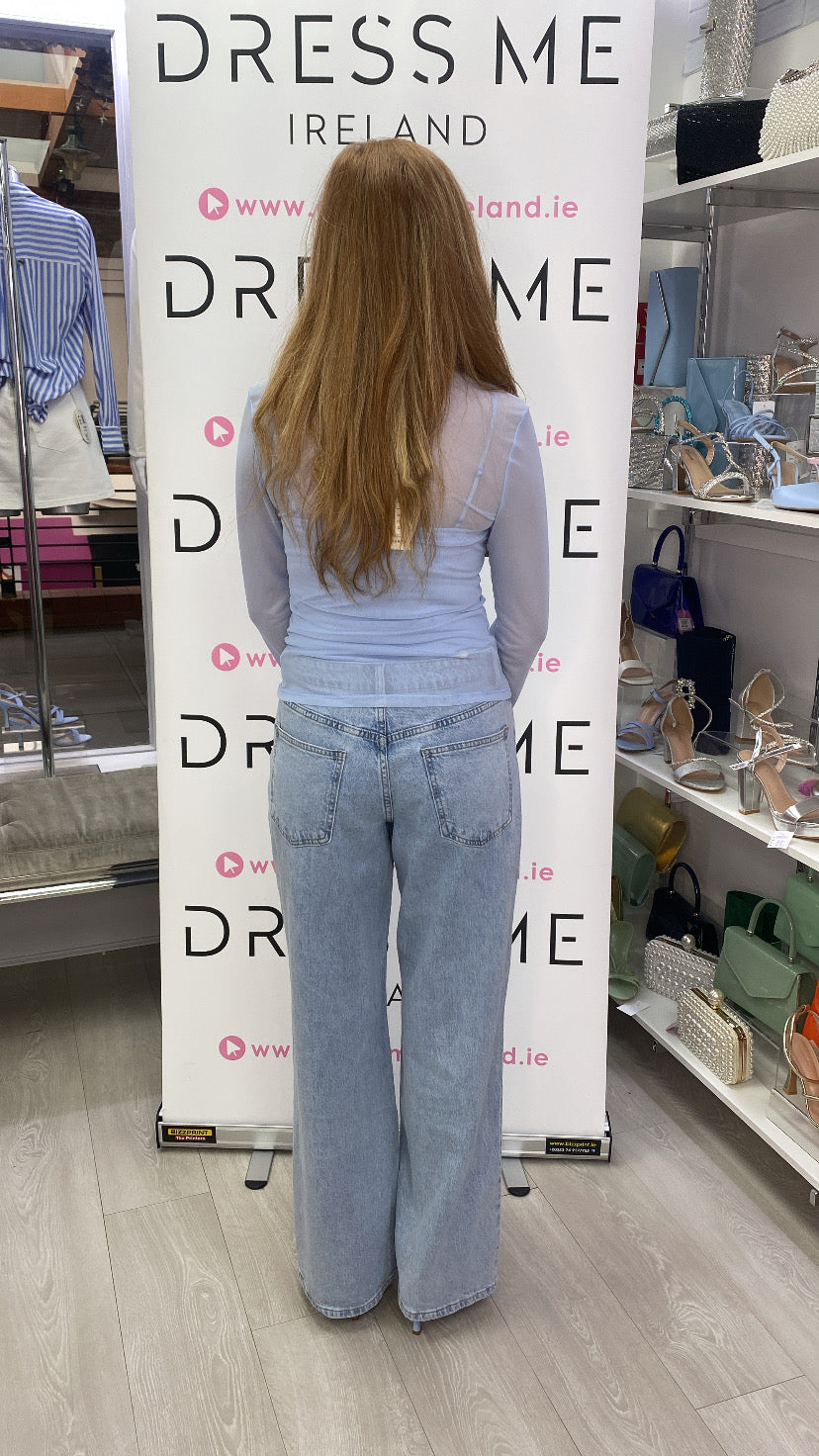 ARIA TOP - BLUE