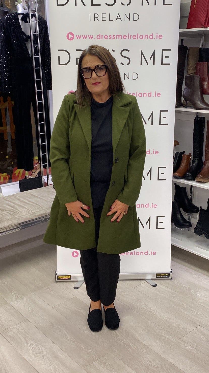 KELLY COAT - GREEN