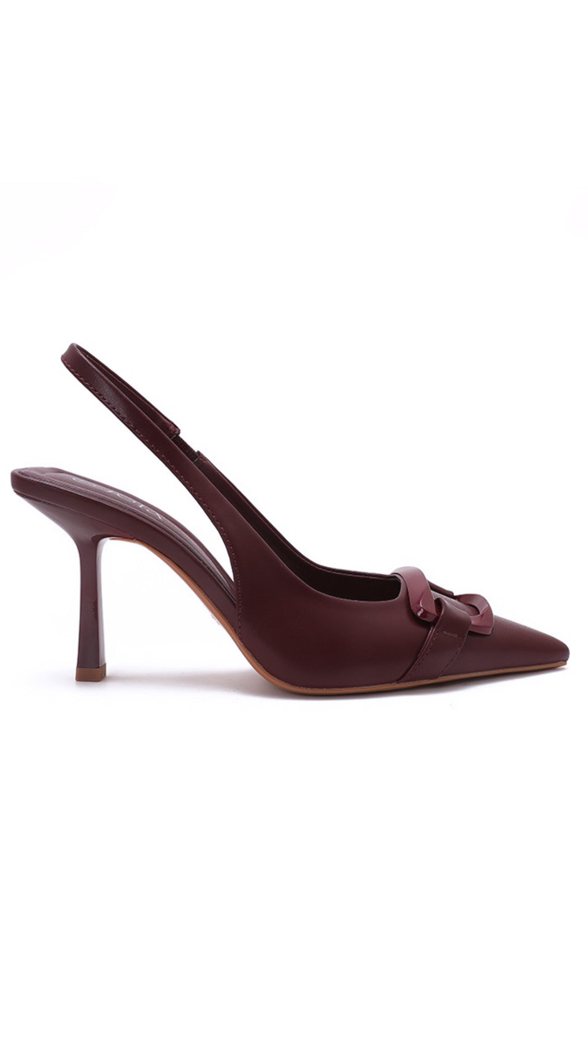 KATHY HEELS - BURGANDY