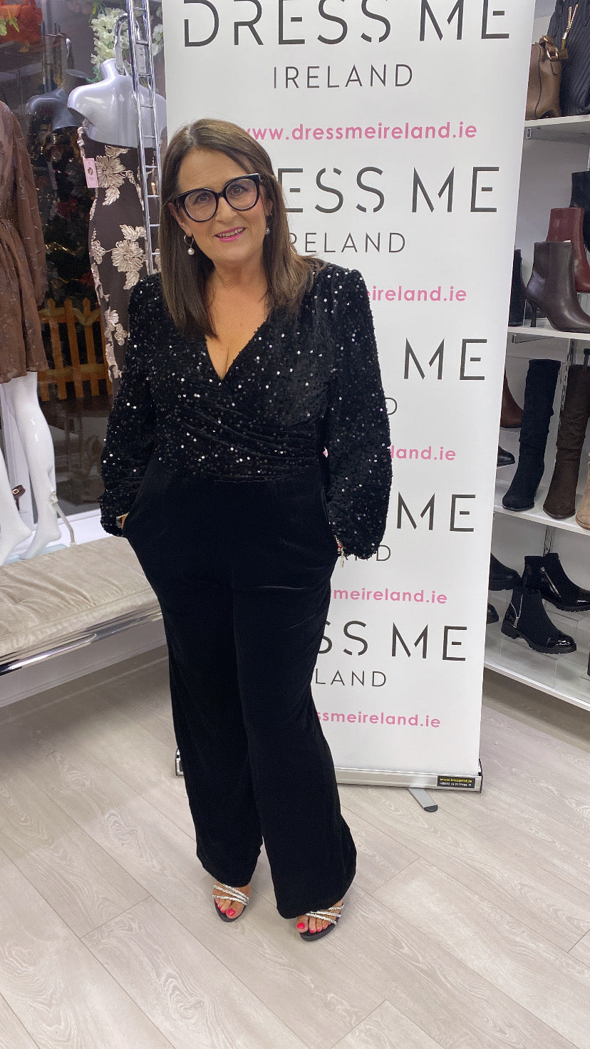 SIDNEY JUMPSUIT - BLACK