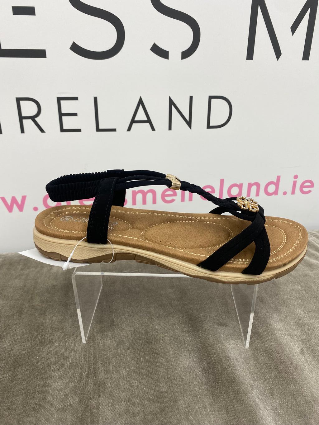 NORMA SANDAL - BLACK