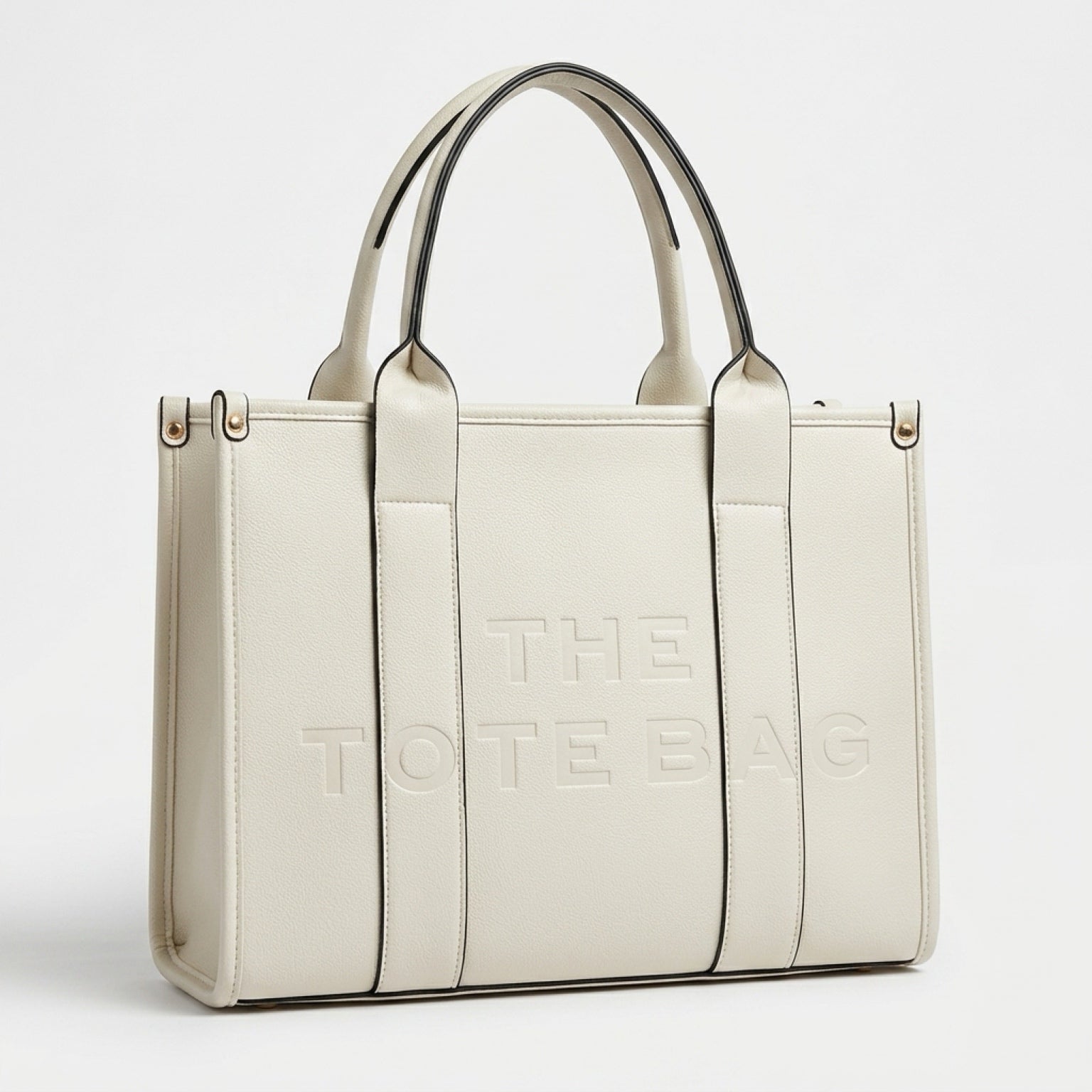 RIA Structured Tote Bag - Grey