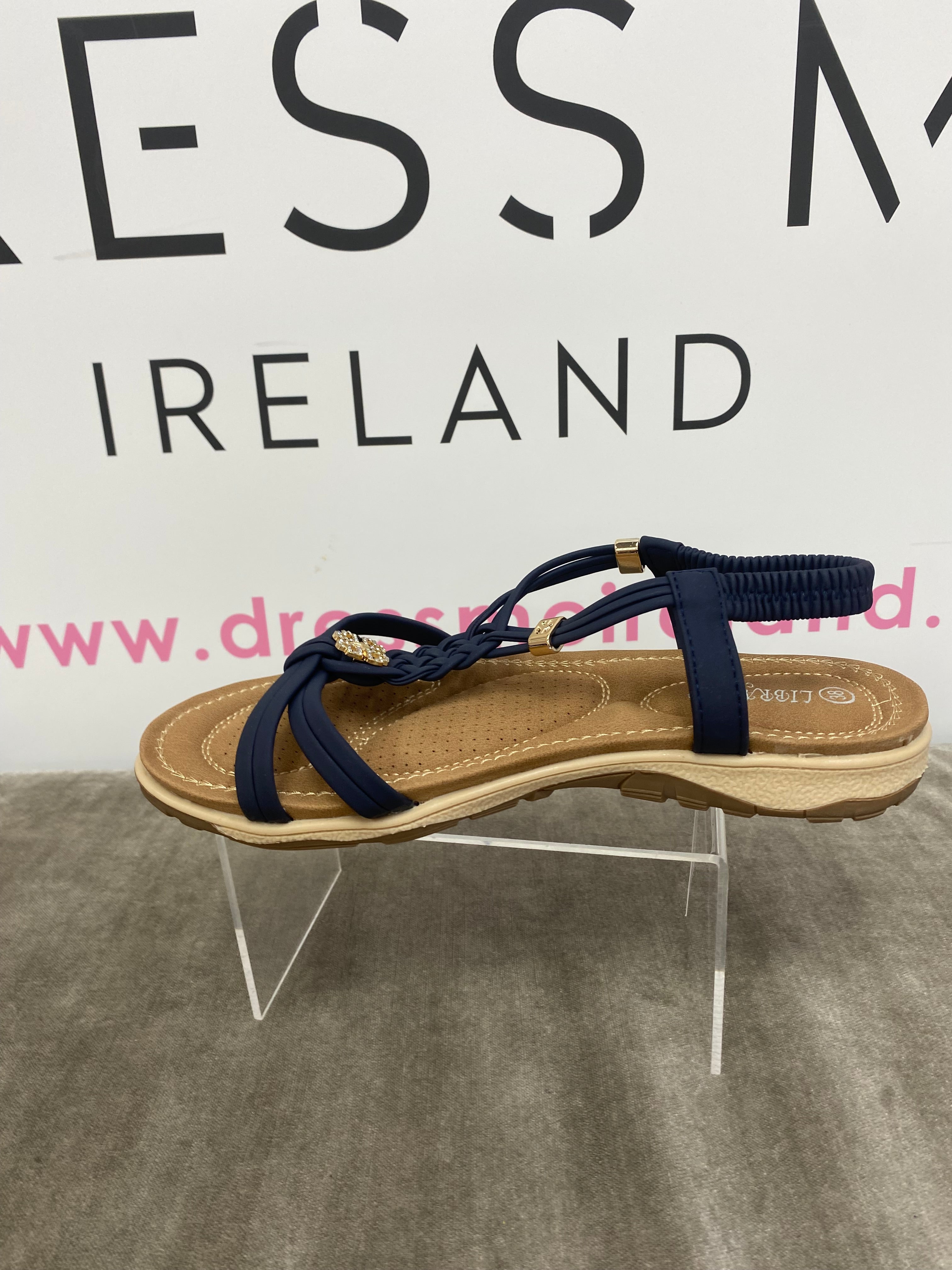 NORMA SANDAL - NAVY