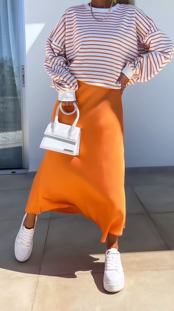 LUANA SKIRT ORANGE