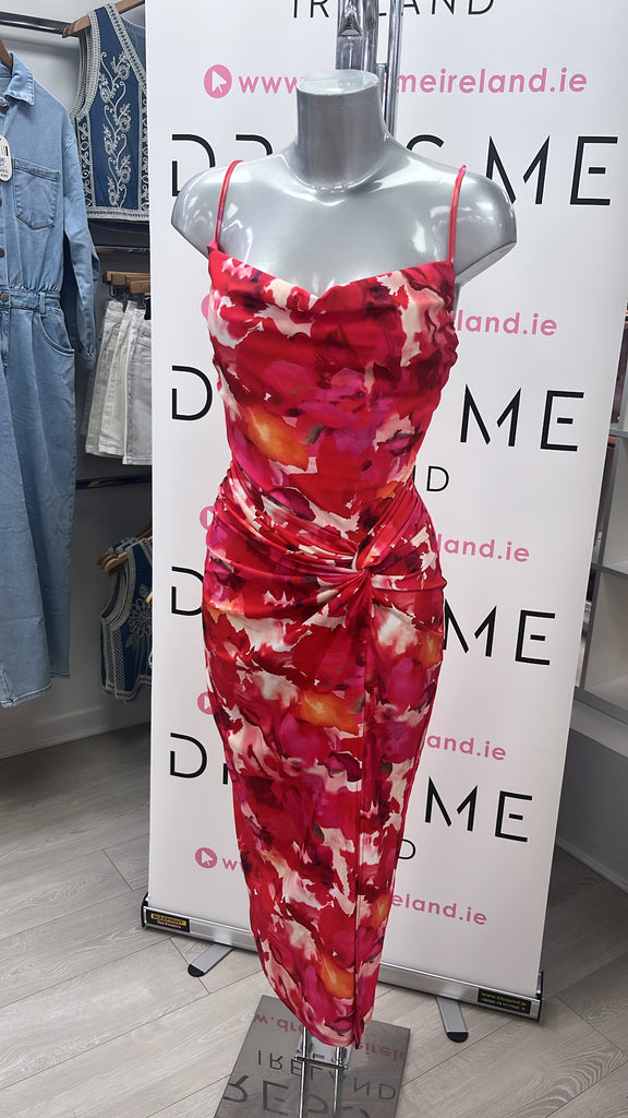 ISABELLA DRESS RED