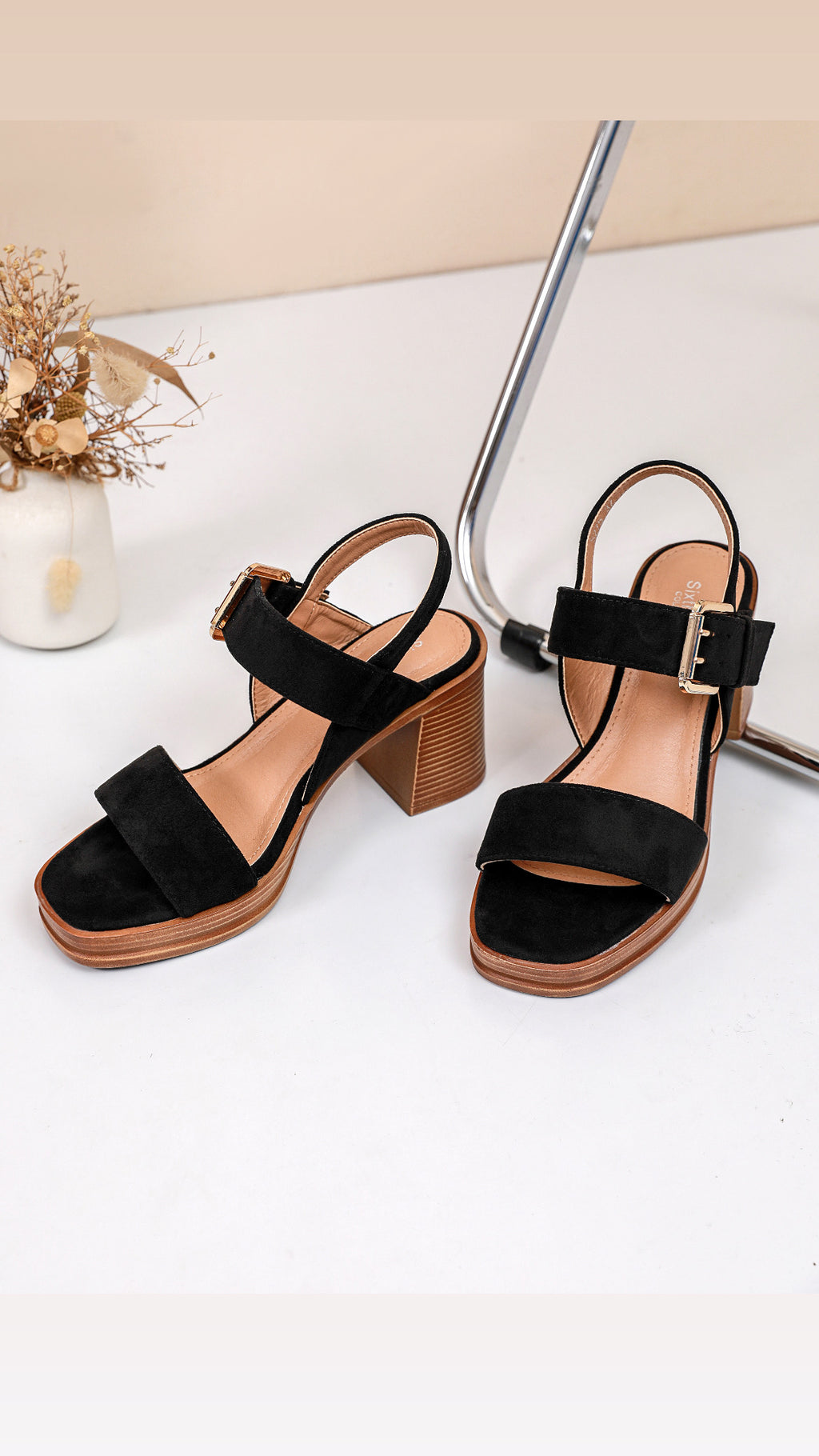 INGRID SANDAL - BLACK