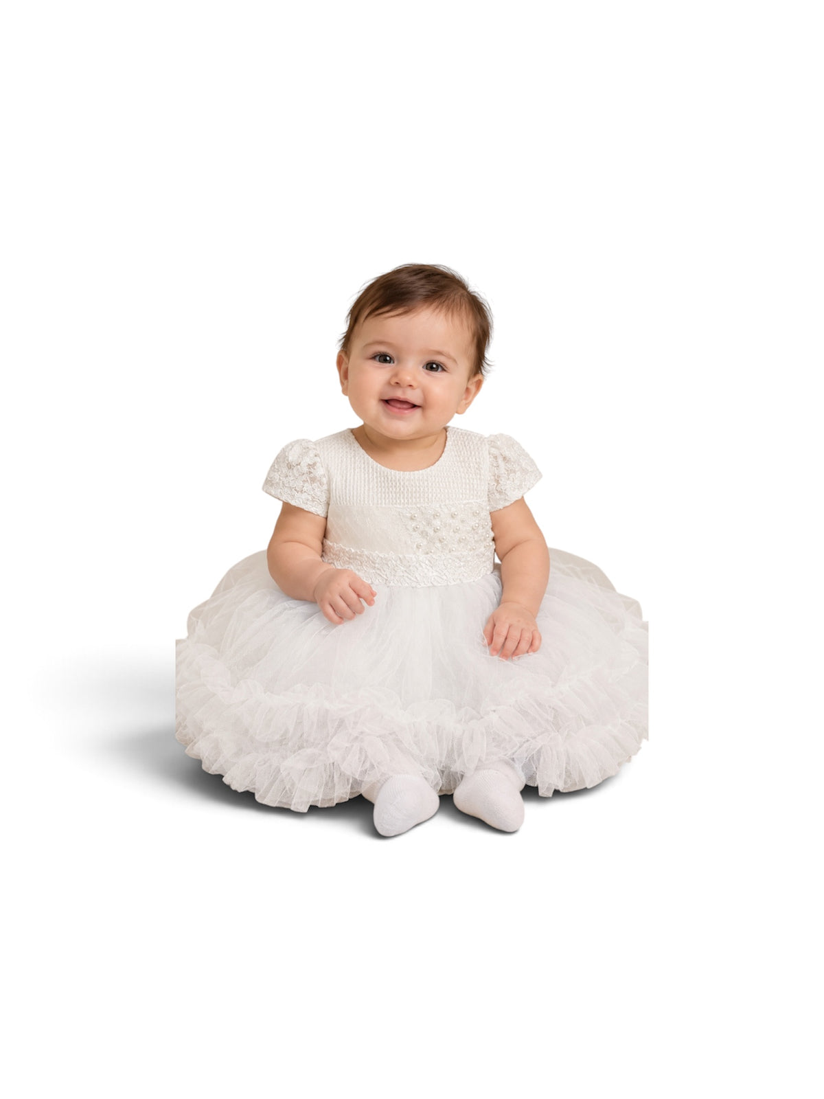 Lily Kids Dress White