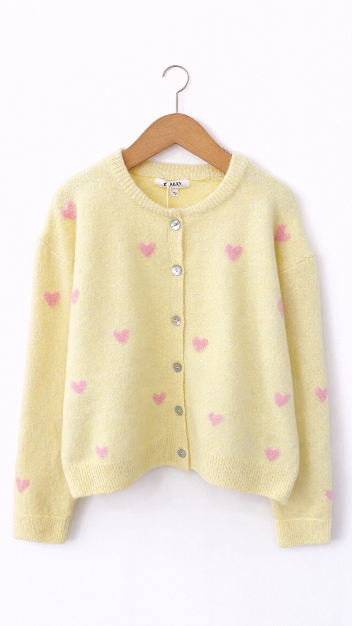 CAOIMHE CARDIGAN - YELLOW