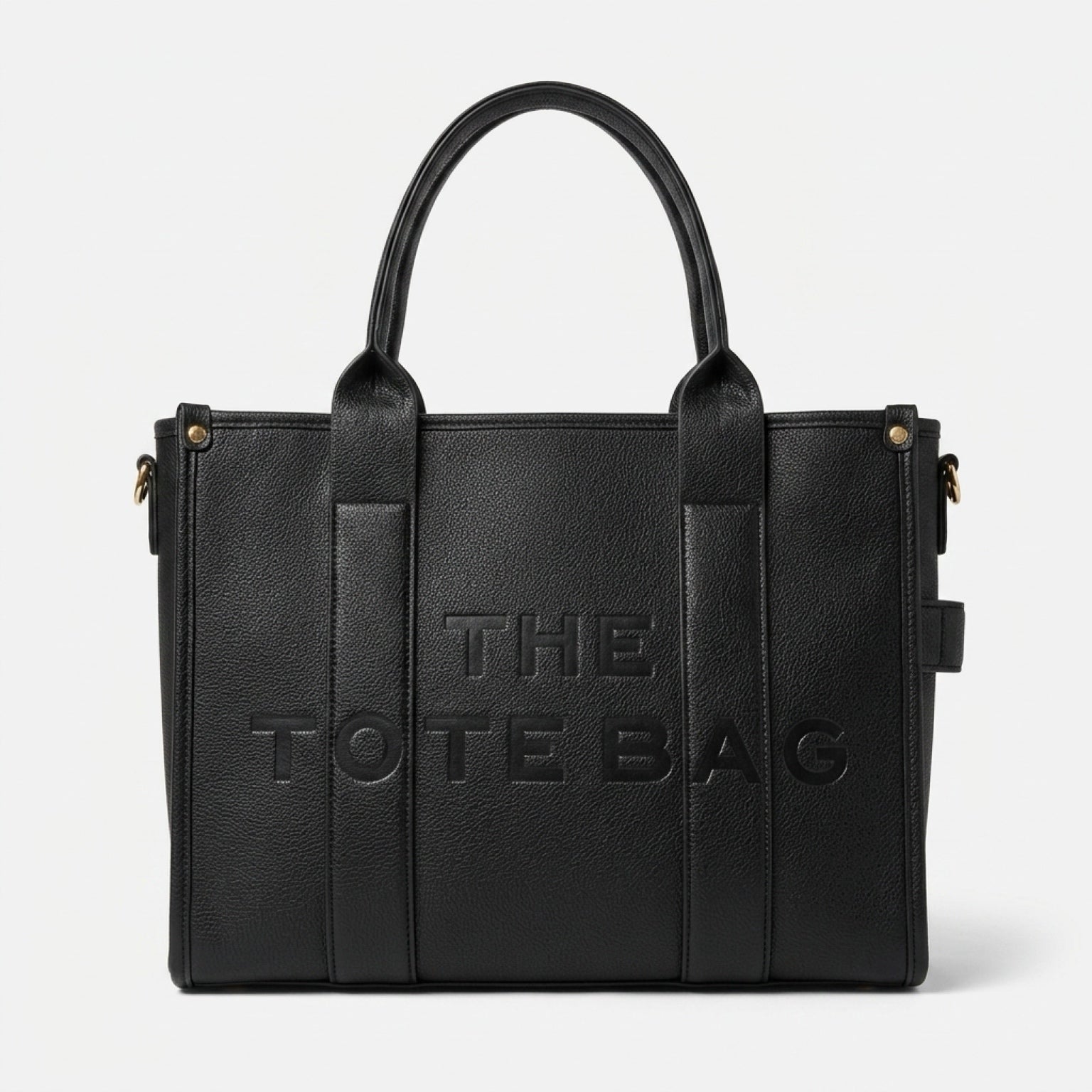 RIA Structured Tote Bag - Black