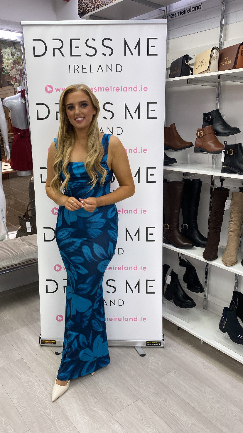 COLLETTE DRESS IN BLUE