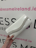 ZITA CLUTCH BAG IN WHITE