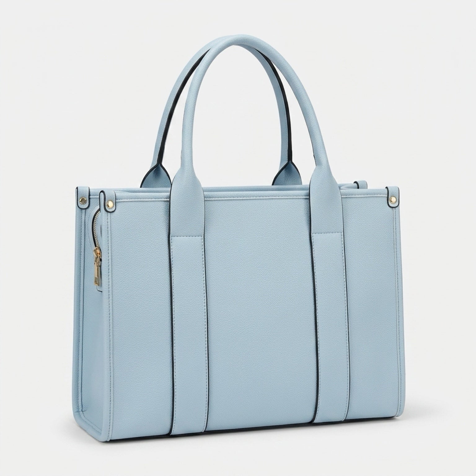 RIA Structured Tote Bag - Blue