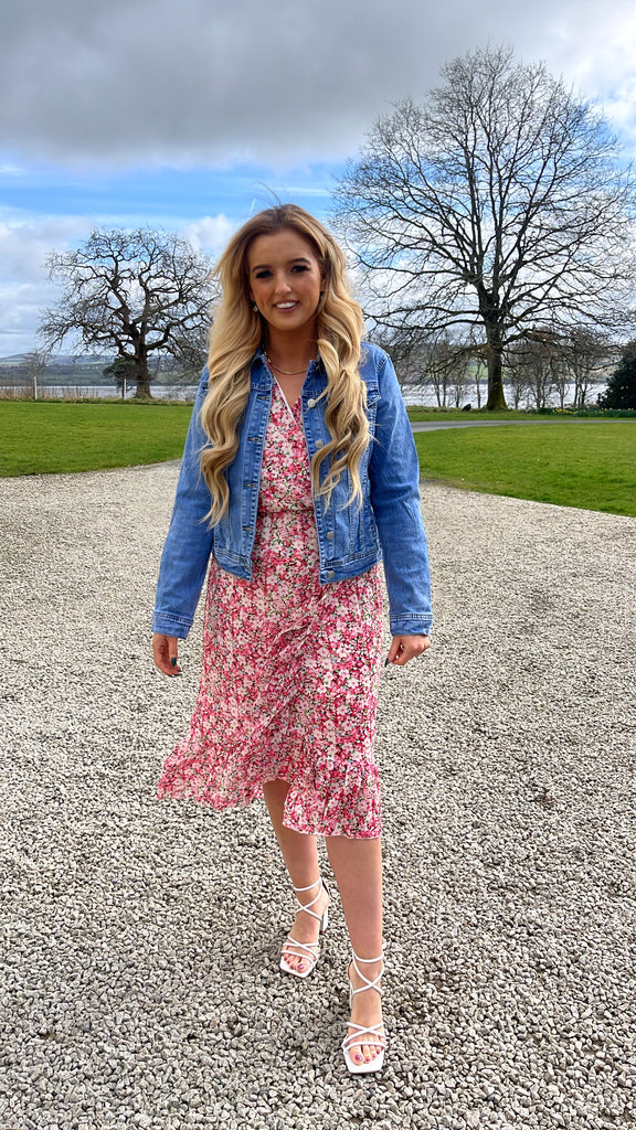 FREDA LIGHT WASH DENIM JACKET