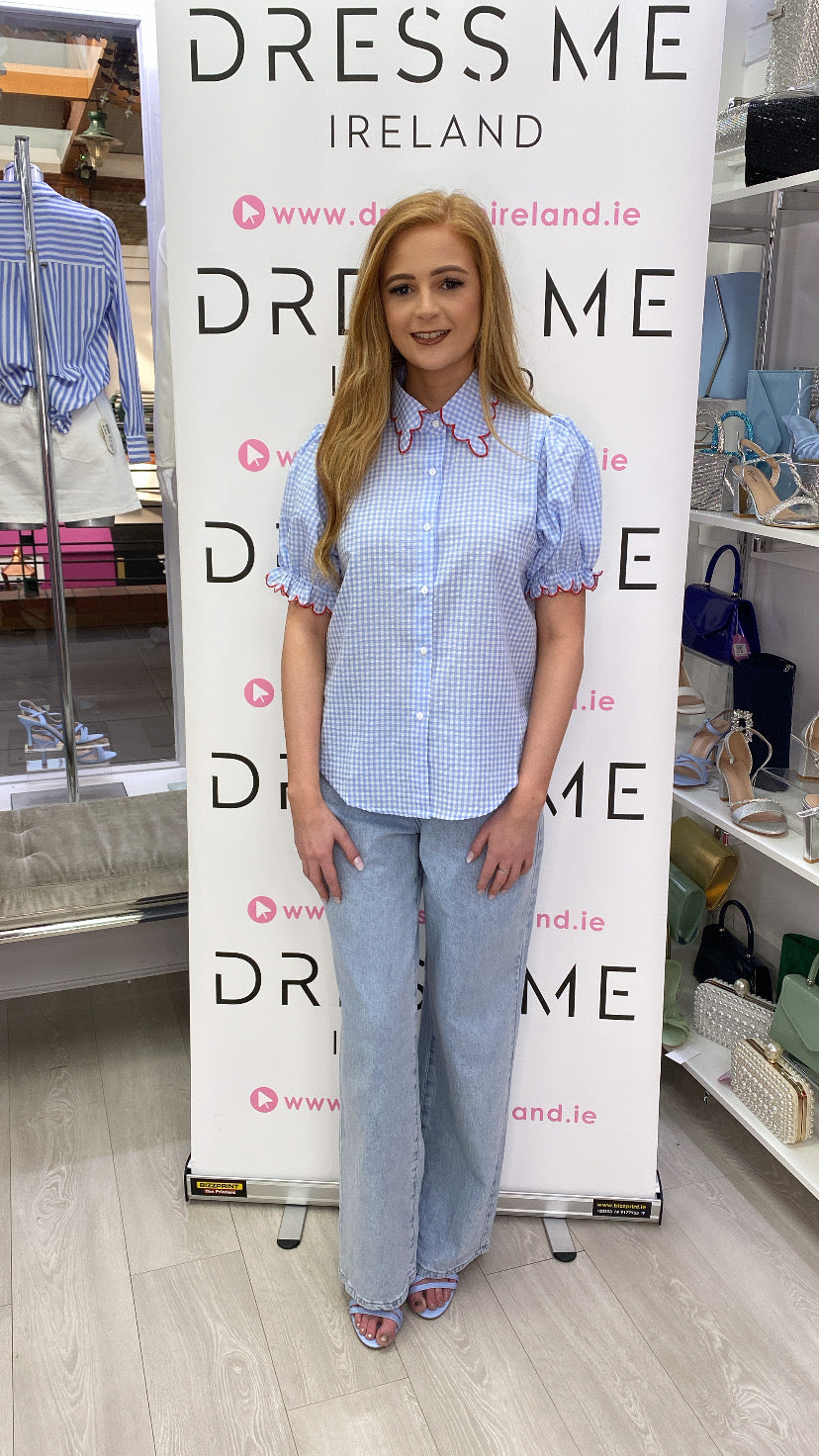 LUCY SHIRT - BLUE