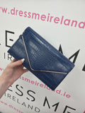 WREN CLUTCH BAG IN NAVY